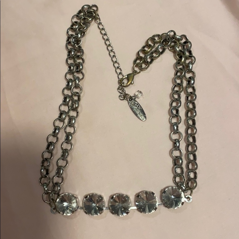Plunder Rhinestone Necklacs
